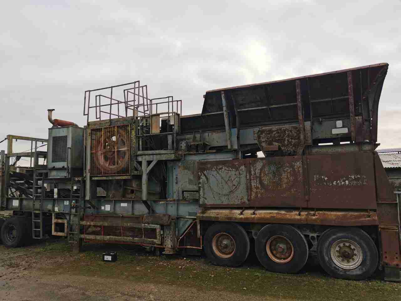 Kruszarka szczękowa jednoprzegubowa Brown Lenox 1100 x 650