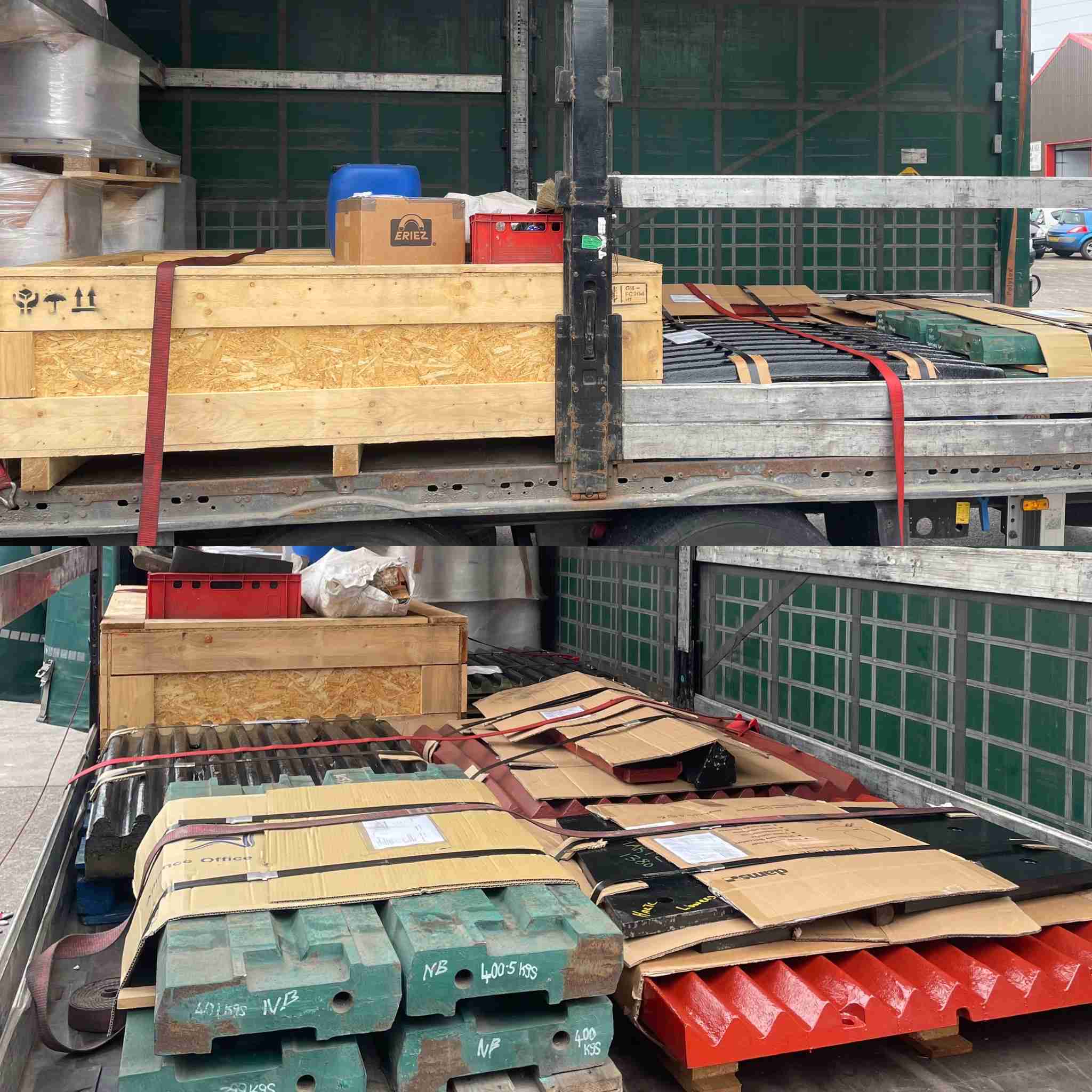 Piese de schimb Concasoare expediate în Ucraina