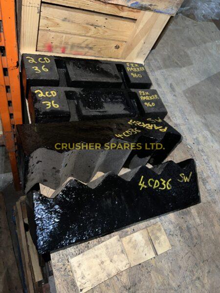 2CD36 | 4CD36 | Cuñas de mandíbula | Parker® 960 |