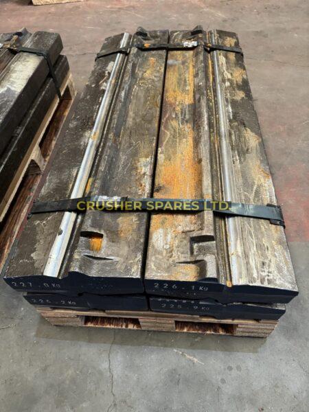 Marteaux à barre de soufflage | Céramique martensitique | Hartl® 1270 / 504PCV | Atlas Copco® PC3 |