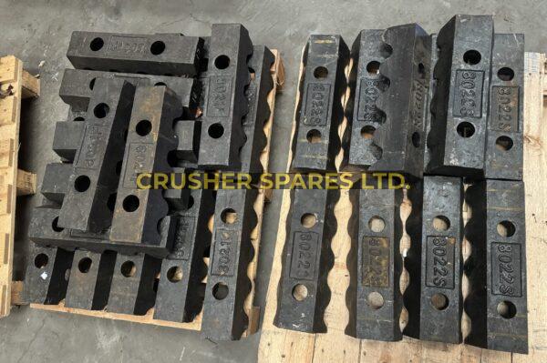 600/8022 | Schwenkbackenplattenkeile | Pegson® 960 |