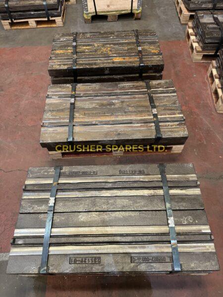 CW027-003 | Martelos de barra de sopro | Terex® I 120 | Cerâmica Martensítica |