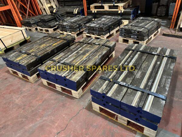 CW027-003 | Martelos de barra de sopro | Terex® I 120 | Cerâmica Martensítica |