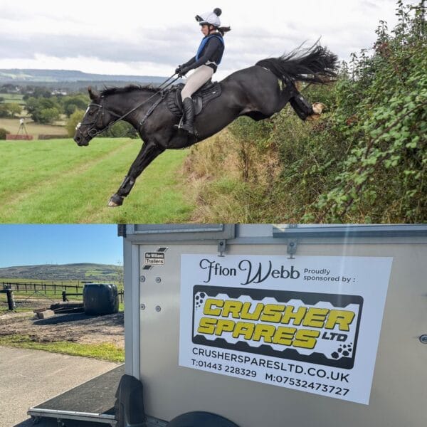 Ffion Webb — dumnie sponsorowany przez Crusher Spares Ltd