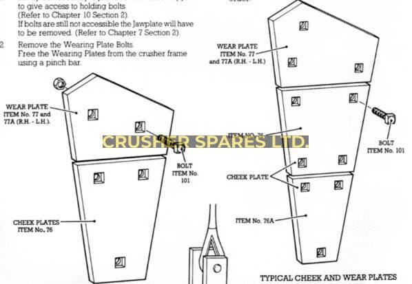 Brown Lenox / Kue-Ken | Боковые подкладки для щек |
