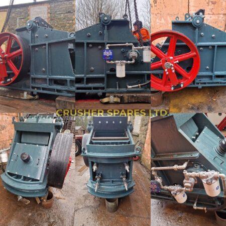 Ristrutturazione del frantoio a mascelle Kue-Ken 54-56, gennaio 2025