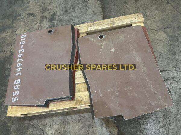 Placas para mejillas inferiores Kleemann® EVO 2