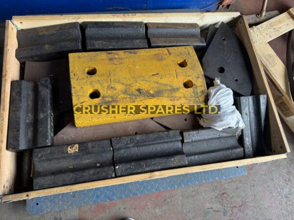 Placas de Desgaste Tesab® 623 | Peças de Reposição para Britadores