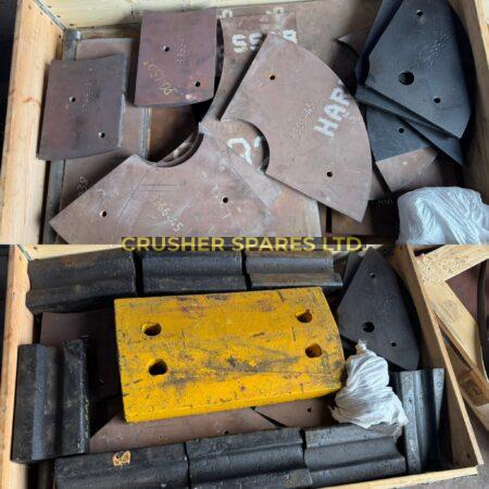 Placas de Desgaste Tesab® 623 | Peças de Reposição para Britadores