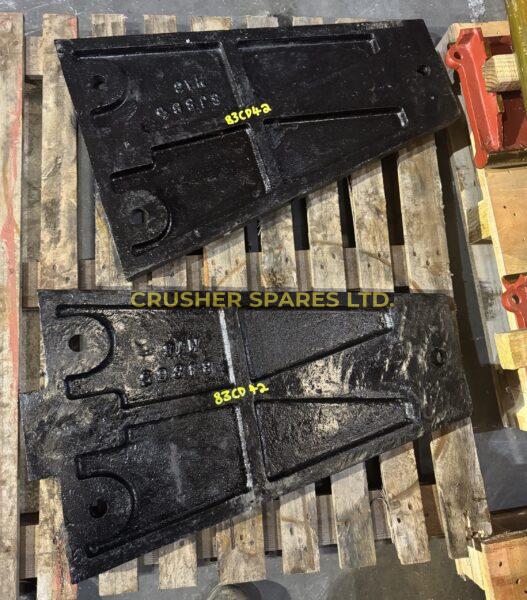 83CD42 | Placas para mejillas inferiores | Parker® 1165 |