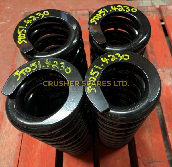 ST051.4230 | Tension Rod Spring | Brown Lenox |