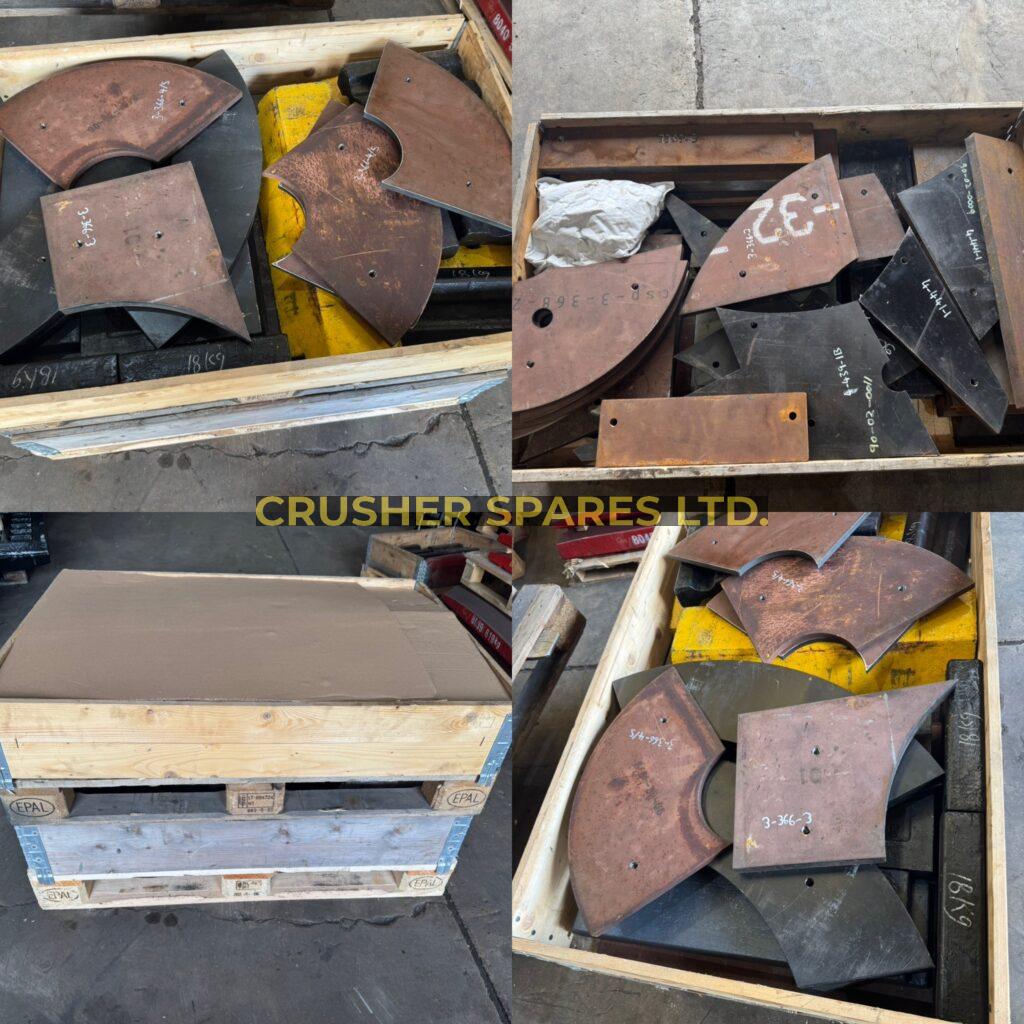 Placas de desgaste Tesab® 623 EUA