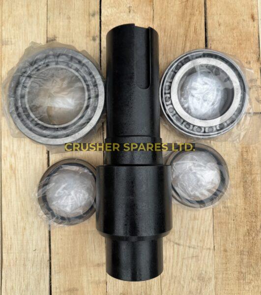 J6670000 | Pulley Shaft Assembley | Extec® / Sandvik® |