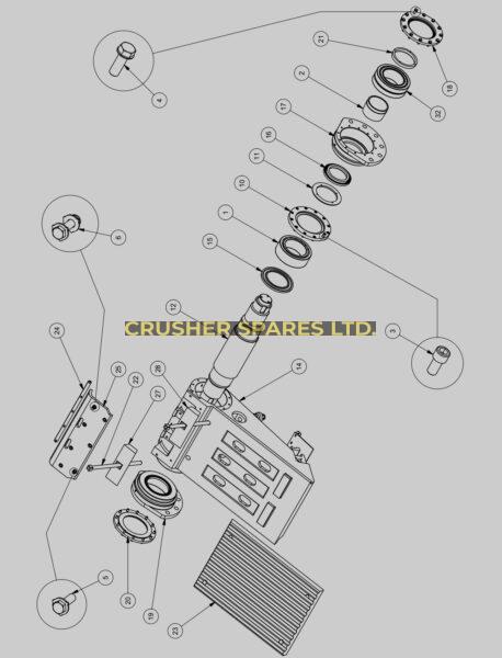 C12 / QJ341 Jawstock assy manual page